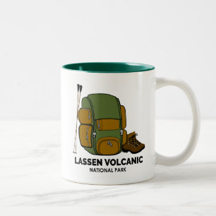 Lassen Volcanic National Park Rucksack Zweifarbige Tasse