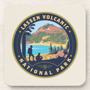 Lassen-Volcanic-Nationalpark Getränkeuntersetzer