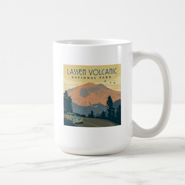 Lassen-Volcanic-Nationalpark | Straßenfahrt Kaffeetasse (Rechts)