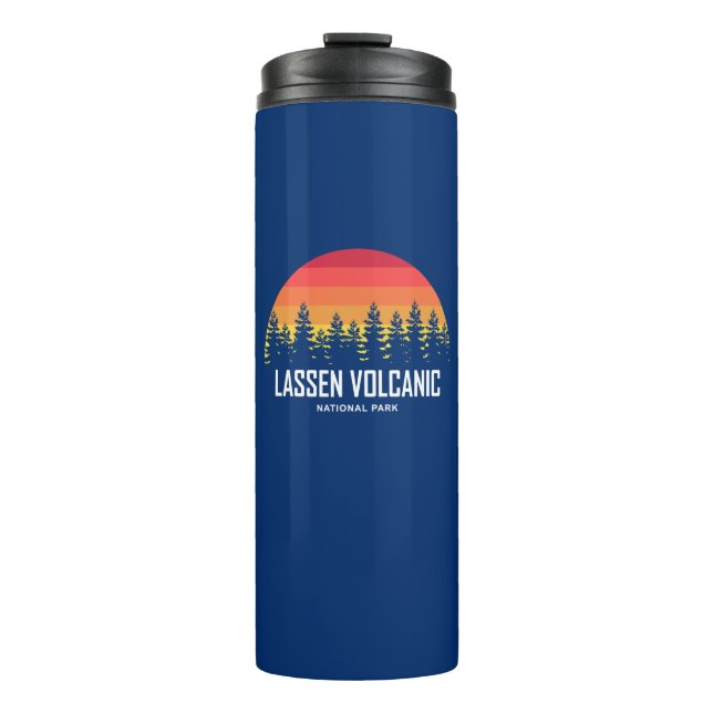 Lassen-Volcanic-Nationalpark Thermosbecher (Vorderseite)