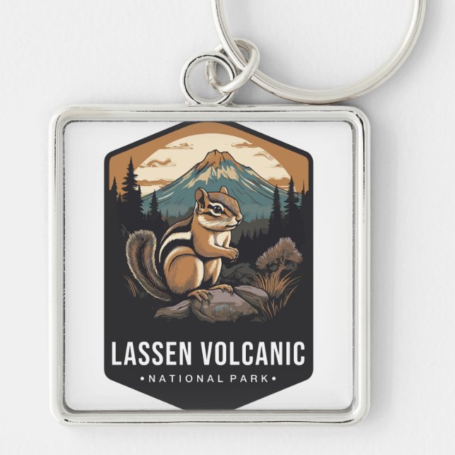 LASSEN VOLCANO NATIONAL PARK SCHLÜSSELANHÄNGER (Vorne)