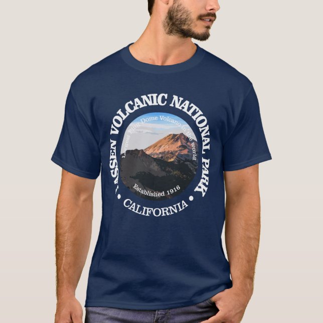 Lassen vulkanisch (NP2) T-Shirt (Vorderseite)