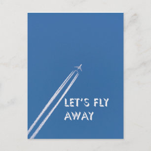Lassend Fliege Postkarte