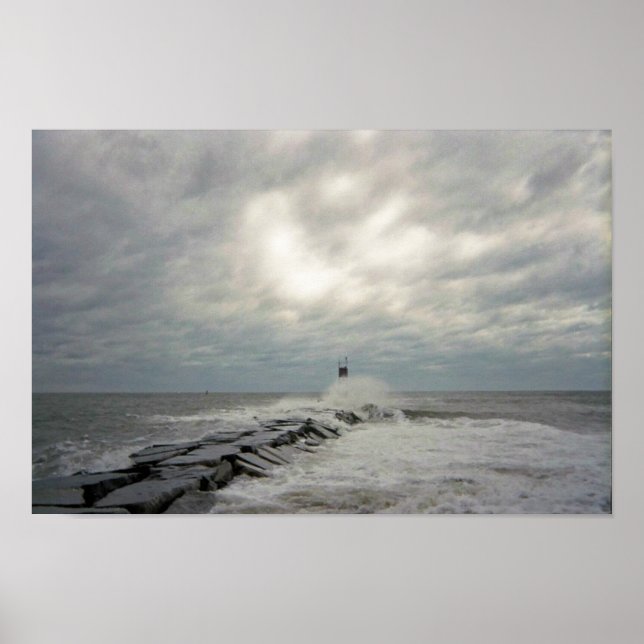 lassend Surfen Poster (Vorne)