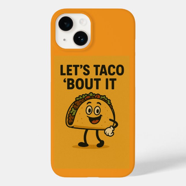 Lassend Taco "Bout It Case-Mate iPhone 14 Hülle (Rückseite)