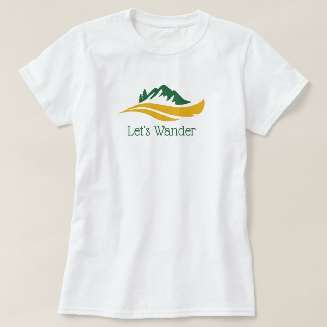 Lassend Wander-T - Shirt (Design vorne)