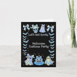 Lassenden erhalten leckere Kids Halloween Faltenla Einladung