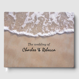 Lässig Beach Theme Wedding Gästebuch