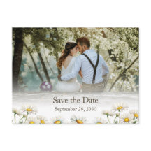 Lässig Country Foto Daisy Save the Date