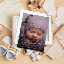 Lässig Welcome New Baby Foto