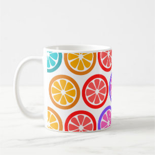 Lässige bunte große Frucht 11 oz. Kaffee-Teetasse Kaffeetasse