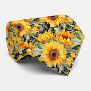 Lässige Bürokrawatte Van Gogh Sonnenblumen Krawatte