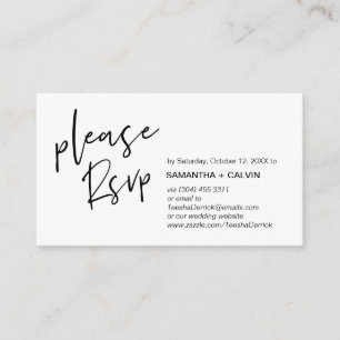 Lässige Elegance Wedding Einladungen UAWG Erinneru