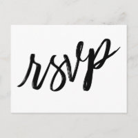 Lässige Handschrift Einfache Schwarzweiß-UAWG