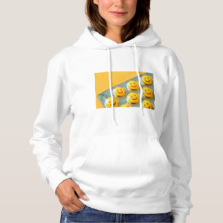 Lässige Kapuzenjacke mit lustigem "Stell dich vor" Hoodie