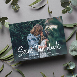 Lässige Pinsel | FOTO SAVE THE DATE