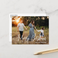 Lässige Schrift Foto Modernes Weihnachten