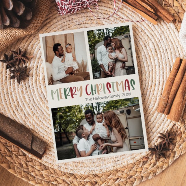 Lässige Weihnachtsfeier Feiertagskarte (Von Creator hochgeladen)