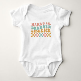 Lässiger Baby-Anzug Mammas-Seitenkick, Babygeschen Baby Strampler
