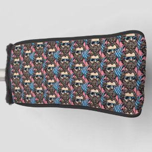 Lässiger Cooler Philosoph-Look Golf Headcover