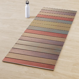 Lässiger Gemusterter Streifen Yogamatte