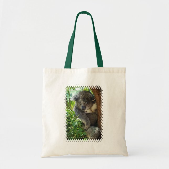 Lässiger Koala-kleine Taschen-Tasche Tragetasche (Vorne)