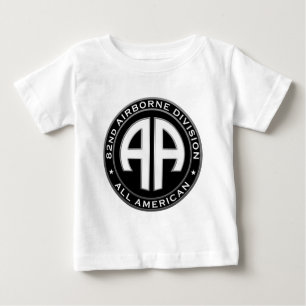 Lässiges Pflaster der 82. Im Flugzeug Division Baby T-shirt
