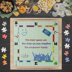 Lässiges und lustiges Familienbrettspiel-Rätsel