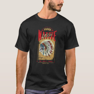 Lassik indianischer Kriegerstamm der Ureinwohner A T-Shirt