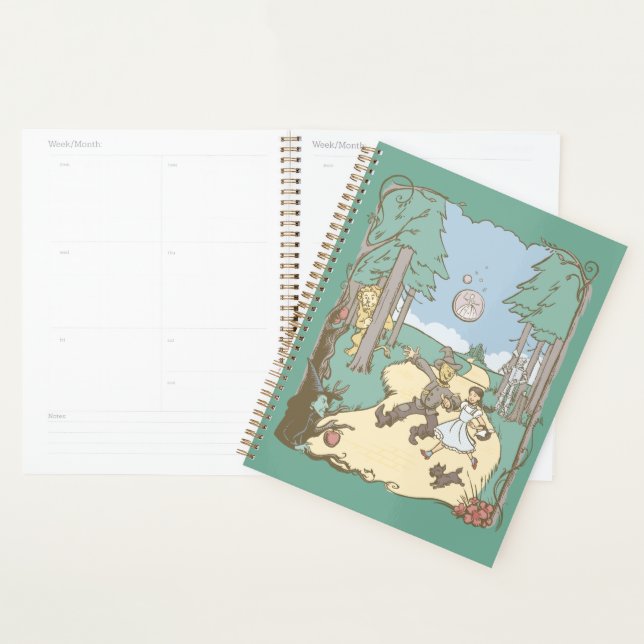 L'Assistant D'Oz™ | Storbook Yellow Brick Road (Devant avec enveloppe)