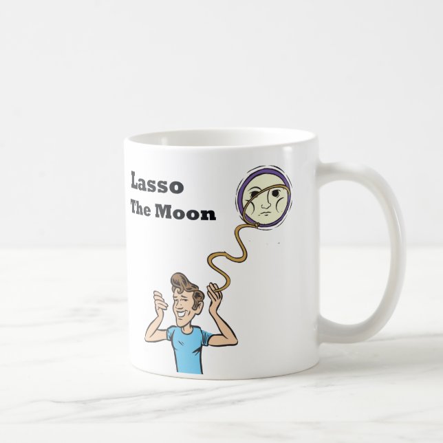 Lasso der Mond Kaffeetasse (Rechts)