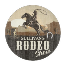 Lasso Roping Roundup ADD NAME Western Rodeo Show