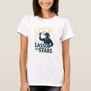 Lasso the Stars Midnight Cowboy Grafik T-Shirt