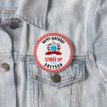 Lass's Bowl! Fun Kids 5th Birthday Party Bowling Button<br><div class="desc">Button auf dem Party Spaß mit dieser "Lass's Bowl!" Geburtstagskarte - perfekt für Geburtstagskinder,  Gäste oder Gastgeschenke! Mit kühnen Bowling-Buttonen,  einem farbenfrohen Ball und spielerischem Design ist dieser Knopf ein lustiger Sake für den 5. Geburtstag Bowling Bash. Passen Sie mit einem Namen oder Alter!</div>