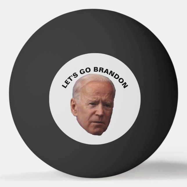 LASS'S BRANDON BIDEN PING PONG BALLS GEHEN TISCHTENNISBALL (Vorderseite)