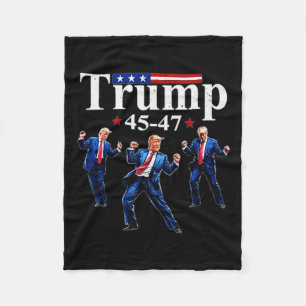 Lass's Dance like Niemand wird Trump am 2. Januar Fleecedecke