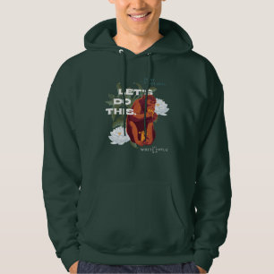 "Lass's Do This"-Affe - Der weiße Lotus Hoodie