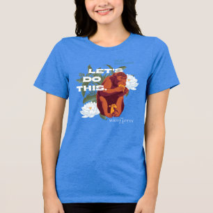 "Lass's Do This"-Affe - Der weiße Lotus Tri-Blend Shirt