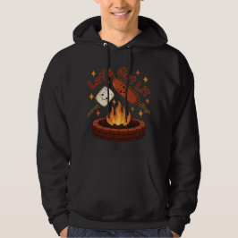 Lass's Get Lit Firepit - Niedlicher Marshmallow &  Hoodie