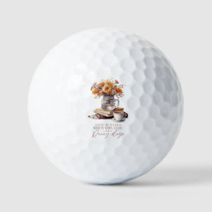 Lass's Get Lost - Bücher, Kaffee & Rain Rustikal Golfball