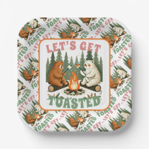 Lass's Get Toasted - Campfire Süssen Edition Pappteller