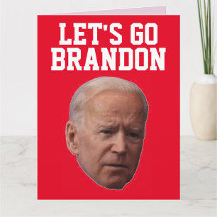 LASS'S GO BRANDON BIDEN VALENTINE'S DAY CARDS KARTE