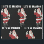 LASS'S GO BRANDON CHRISTMAS SANTA Wrapping Paper Geschenkpapier<br><div class="desc">LASS'S BRANDON CHRISTMAS WRAPPING PAPIER GEHEN</div>