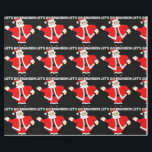 LASS'S GO BRANDON CHRISTMAS SANTA Wrapping Paper Geschenkpapier<br><div class="desc">LASS'S BRANDON CHRISTMAS WRAPPING PAPIER GEHEN</div>