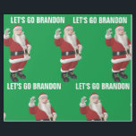 LASS'S GO BRANDON CHRISTMAS SANTA Wrapping Paper Geschenkpapier<br><div class="desc">LASS'S BRANDON CHRISTMAS WRAPPING PAPIER GEHEN</div>
