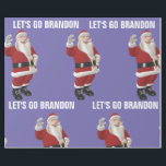 LASS'S GO BRANDON CHRISTMAS SANTA Wrapping Paper Geschenkpapier<br><div class="desc">LASS'S BRANDON CHRISTMAS WRAPPING PAPIER GEHEN</div>