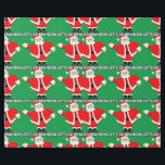 LASS'S GO BRANDON CHRISTMAS SANTA Wrapping Paper Geschenkpapier<br><div class="desc">LASS'S BRANDON CHRISTMAS WRAPPING PAPIER GEHEN</div>