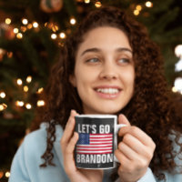 LASS'S GO BRANDON PATRIOTIC KAFFEE MUGS