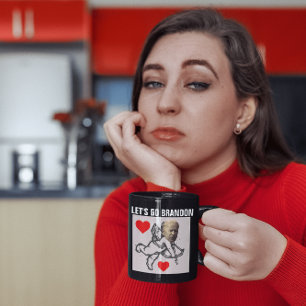 LASS'S GO BRANDON VALENTINE'S DAY COFFEE MUGS KAFFEETASSE