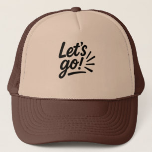 Lass's Go: Energie sparen Truckerkappe